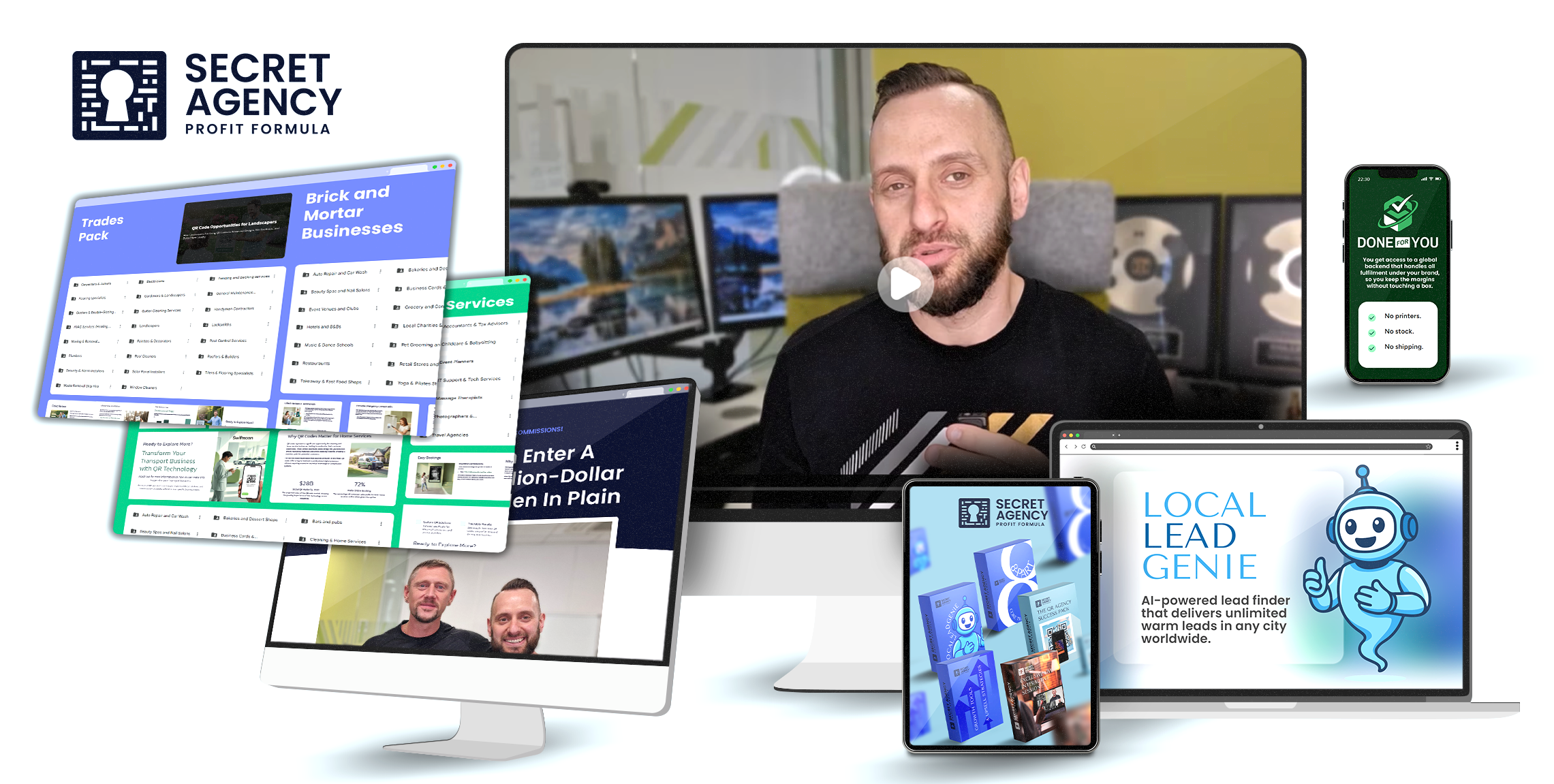 product-stack-Secret agency profit formula